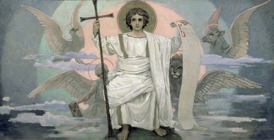 Il Figlio di Dio - La Parola di Dio, 1885-96 da Victor Mikhailovich Vasnetsov
